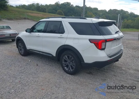 2025 Ford Explorer Active из США, поврежденный, VIN 1FMUK8DHXSGA70668